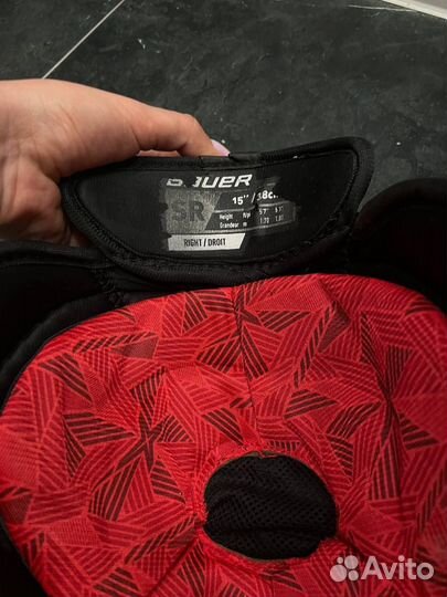 Щитки хоккейные bauer Vapor X2.9 S20 Sr. р.15