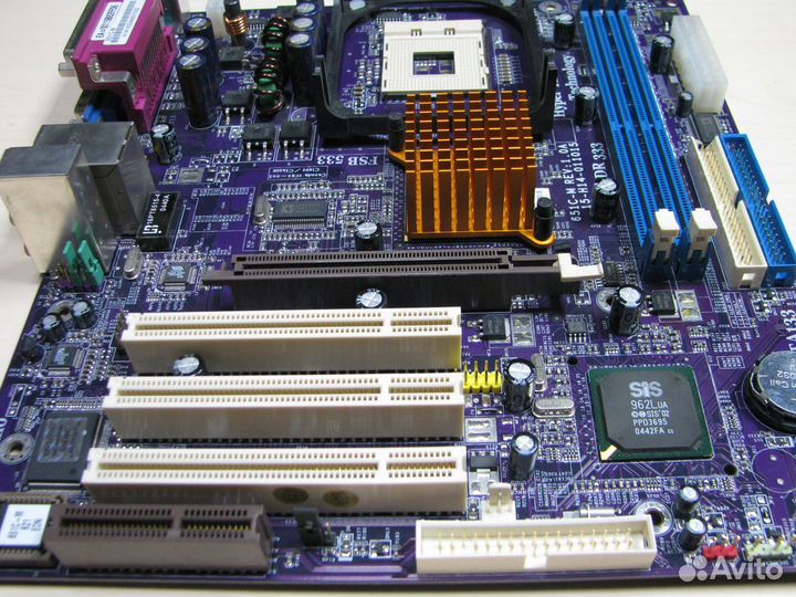 Материнская плата ECS Elitegroup 651C-M Socket-478