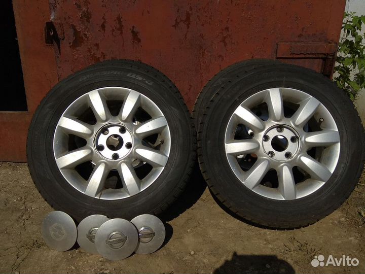 Колёса зимние R16 на Nissan Teana