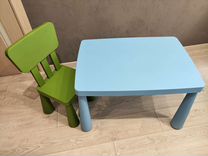Столик и стульчик для детей IKEA Mammut
