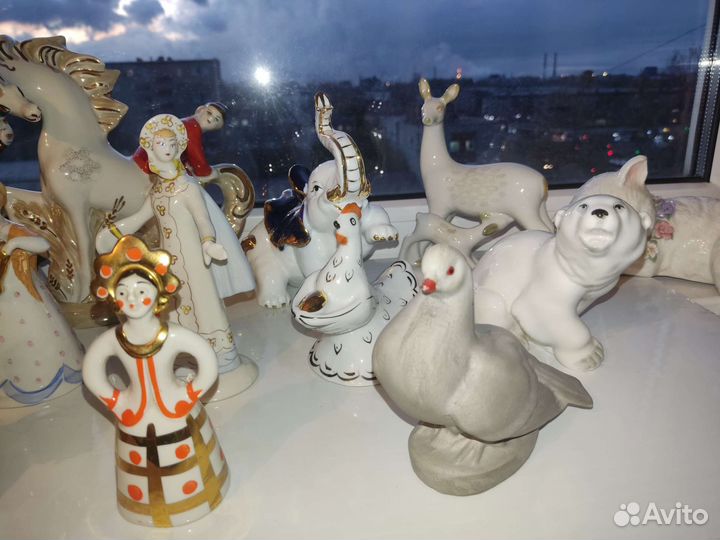 Фарфоровые статуэтки