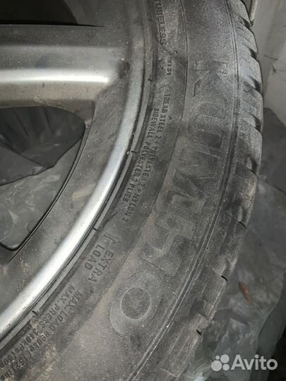 Резина с оригинальными r17 дисками honda civic 5d