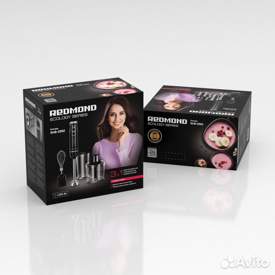 Погружной блендер redmond RHB-2992