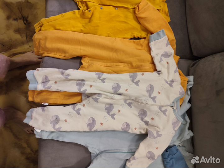 Комбинезон детский нательный 62-68