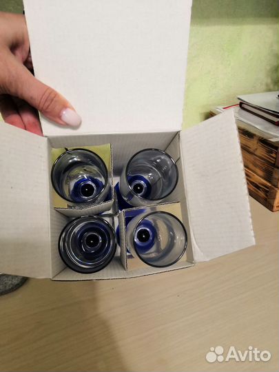 Набор бокалов для шампанского Империал блю