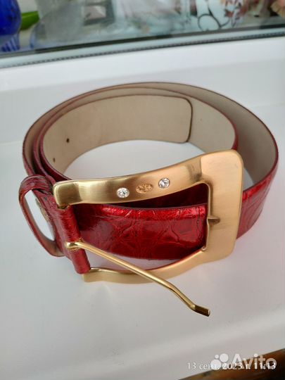 Ремень женский натуральная кожа италия