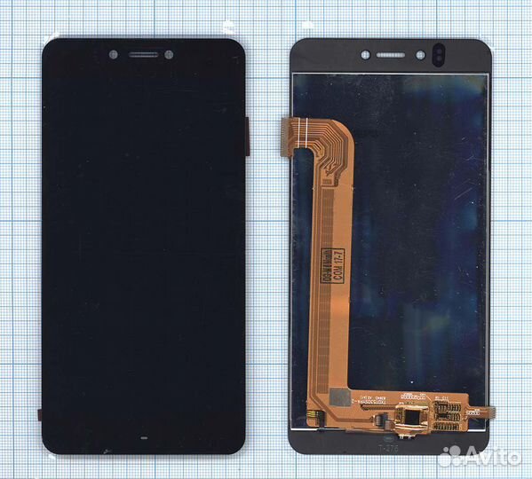 Дисплейный модуль для Prestigio Muze D3 черный