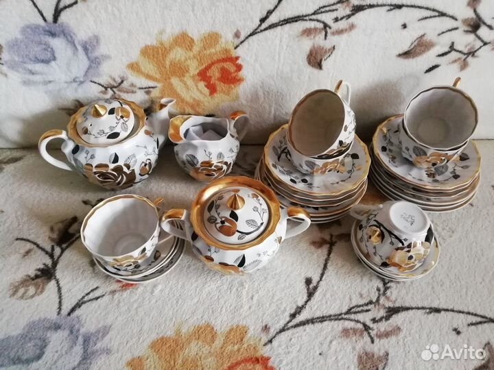 Чайный сервиз Вербилки СССР -27 предметов