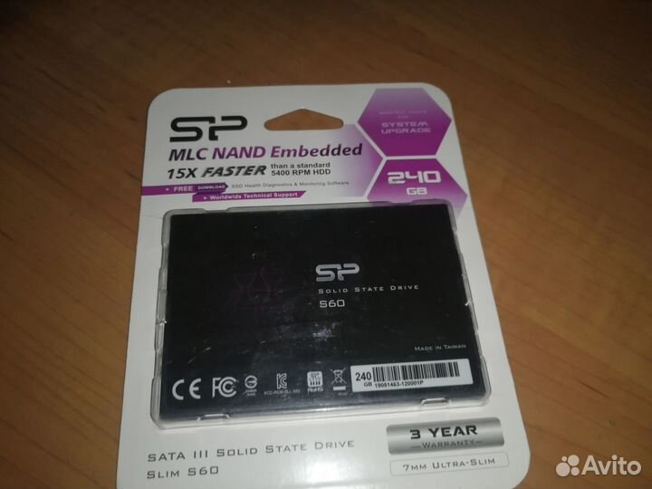 Silicon Power S60 240gb MLC