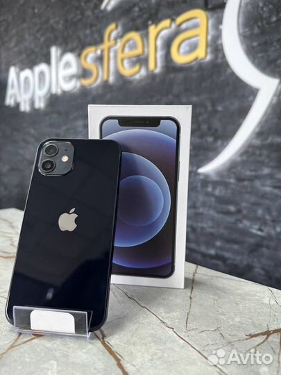 iPhone 12 black 128 (идеал)