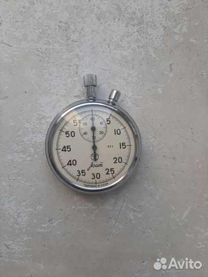 Секундомер СССР агат