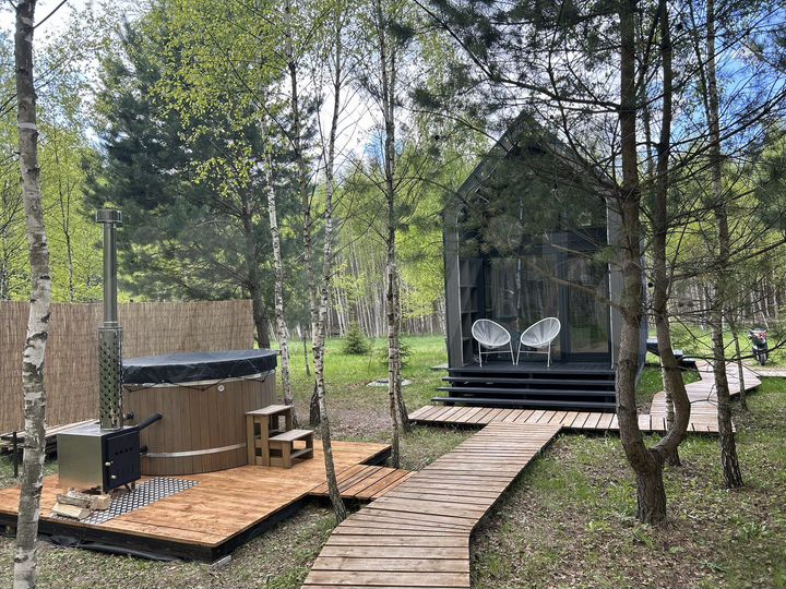 Дом 30 м² на участке 2,5 га