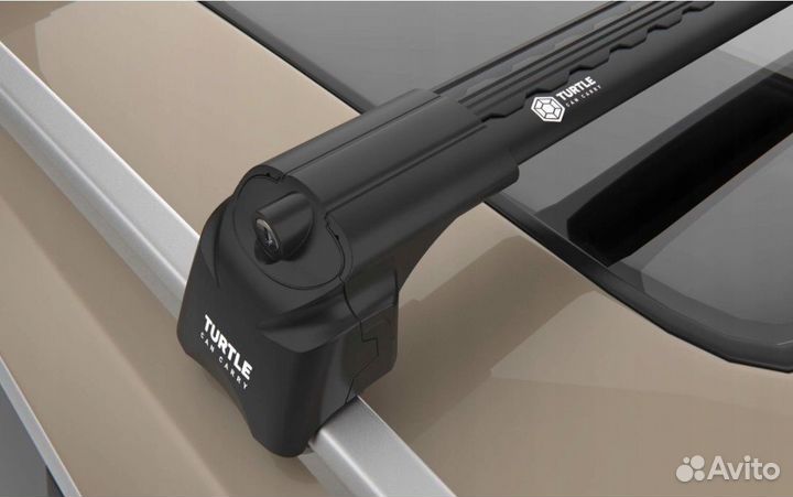 Багажник Turtle AIR 2 Black на интегрированные