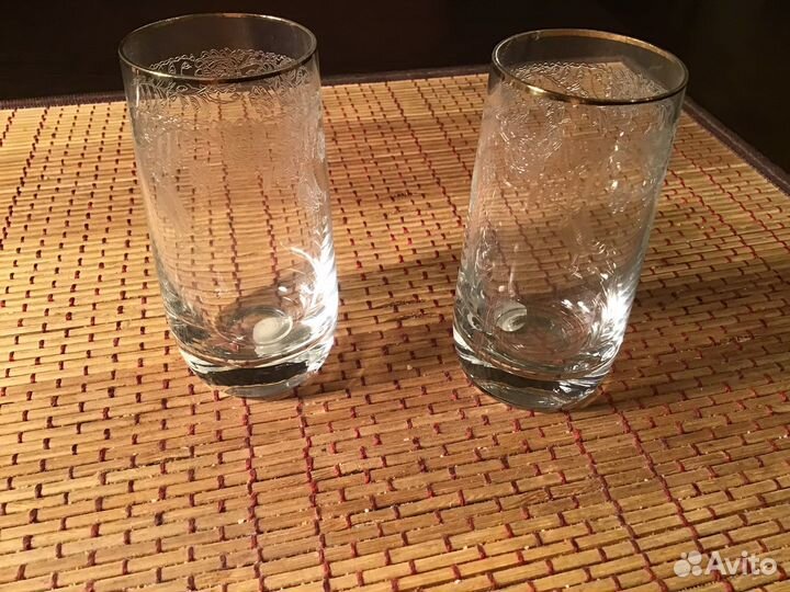 Набор рюмок Богемия времен СССР