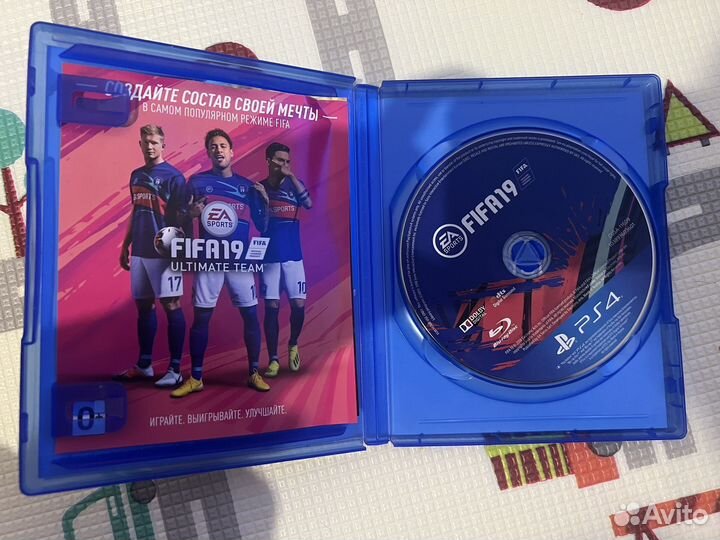 Fifa 19 на ps4 диск