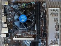 Мат плата MSI H310M PRO-VD Plus и Проц I3-8100