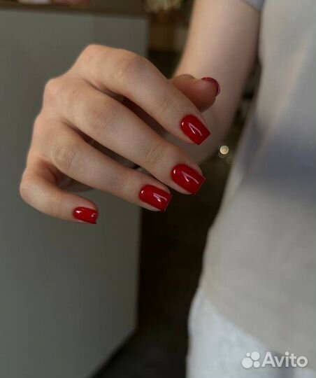 Маникюр гель лак. Наращивание ногтей