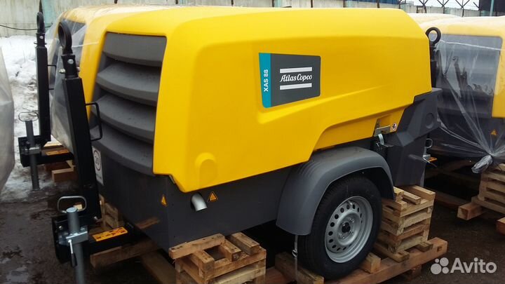 Дизельный компрессор Atlas Copco XAS 88 Kd