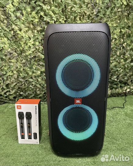 Аренда колонки JBL Partybox 310 + микрофоны