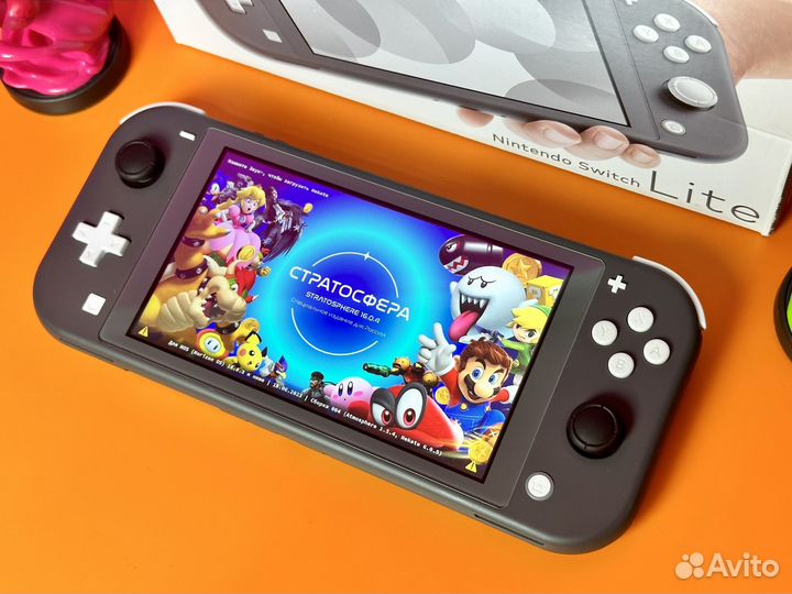 Nintendo Switch Lite прошитая (озу Samsung)