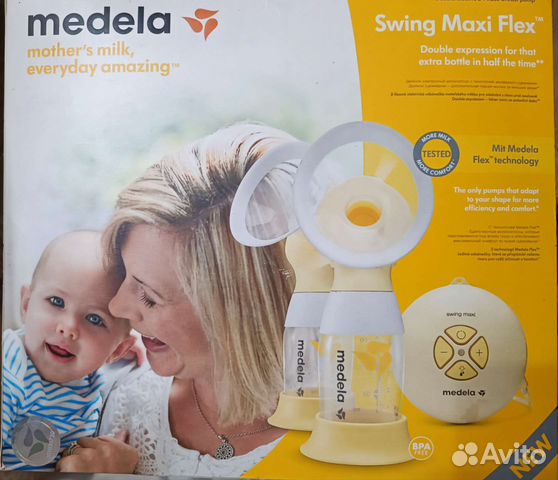 Молокоотсос электрический двойной medela