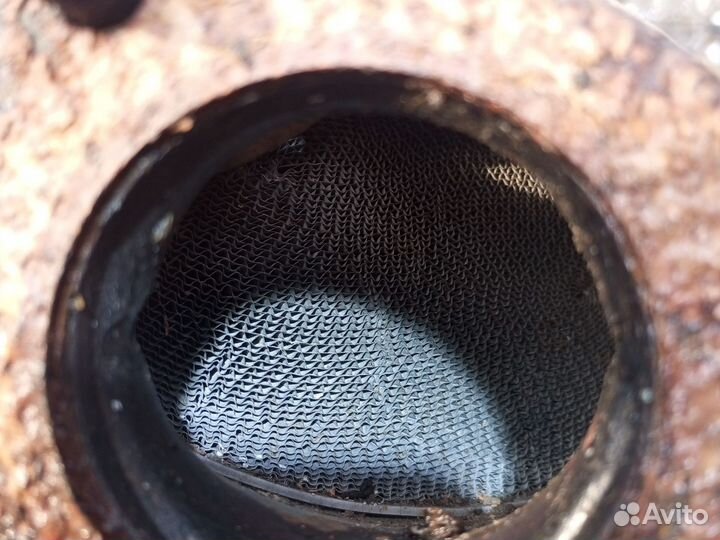 Выпускной колектор с катализатором приора