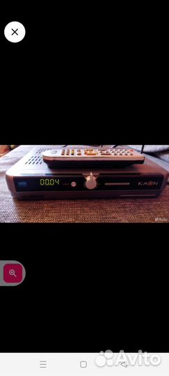 Ресивер kaon и тв приставка спутниковая