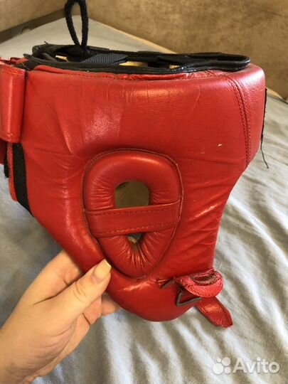 Боксерский шлем well sport