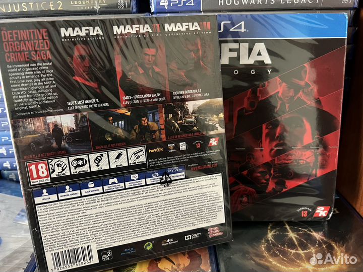 Игра Mafia Trilogy PS4 / Новый