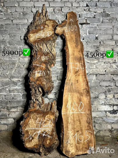 Слэб капового горного тополя