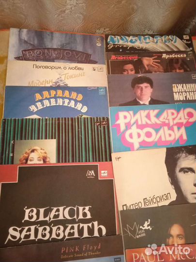 Виниловые пластинки СССР 70-90гг