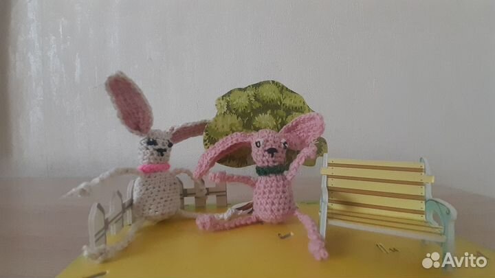 Вязанные игрушки ручной работы