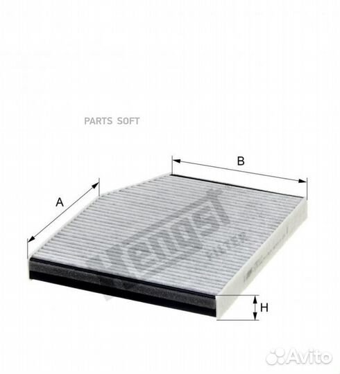 Hengst filter E3921LC Салонный фильтр Ford