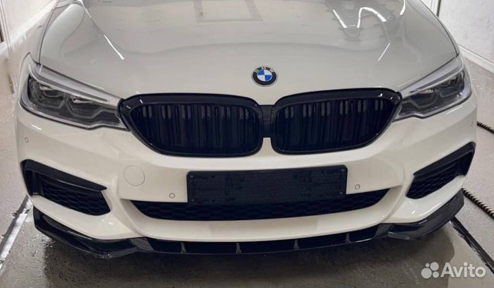 Сплиттер BMW G30 рестайлинг и дорестайлинг