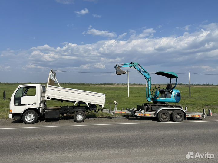 Услуги мини экскаватора 2.2тн. глубина 2,3м