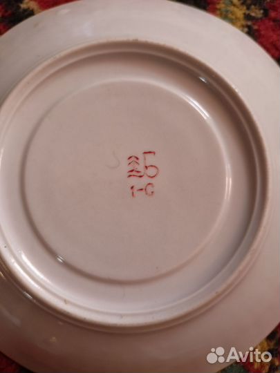 Чайный сервиз СССР фарфор