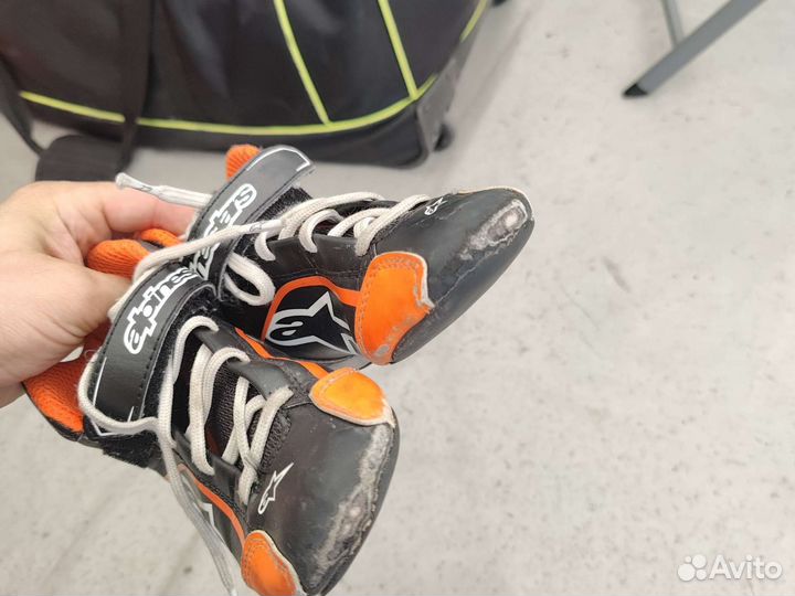 Ботинки для картинга детские Alpinestars Tech-1 KS