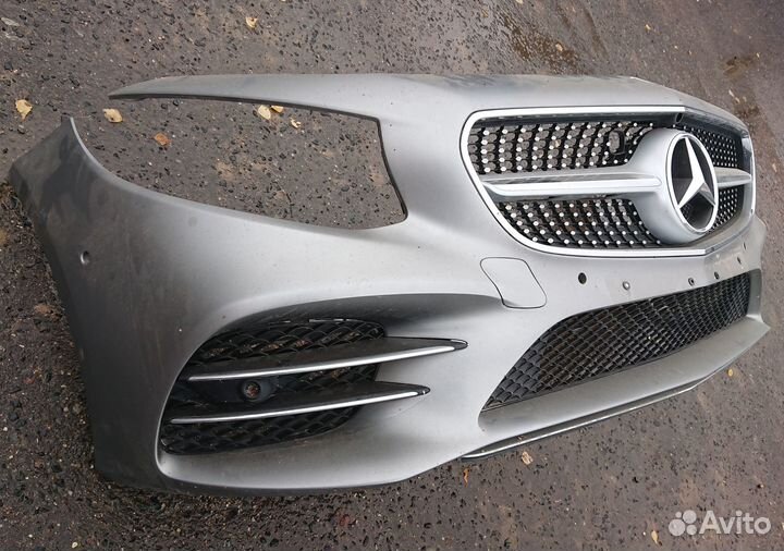 Бампер передний мерседес W217 AMG рестайлинг
