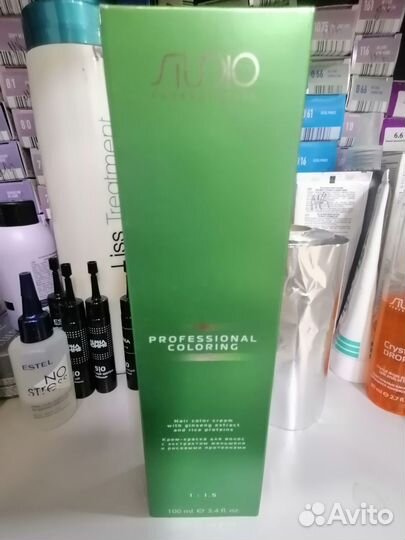 Краска для волос, палитры