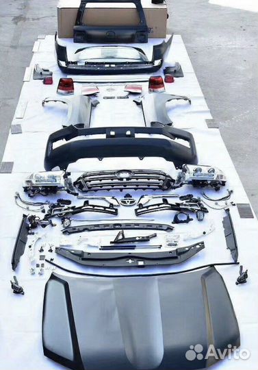 Toyota LC200 обвес рестайлинг 2022г