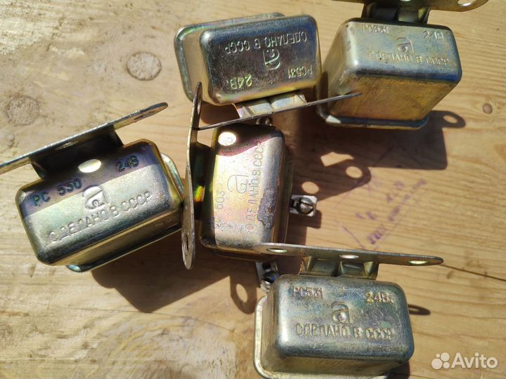 Реле стартёра рс-530 и рс-531 24 В новый СССР