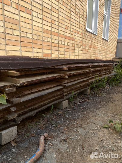 Доска необрезная(дюймовка) 1 куб