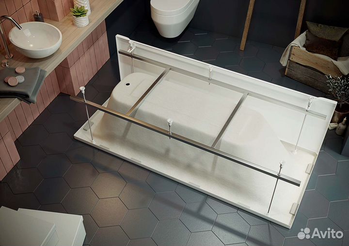 Ванна акрил 120х70 Aquatek Мия MIY120-0000001 пря