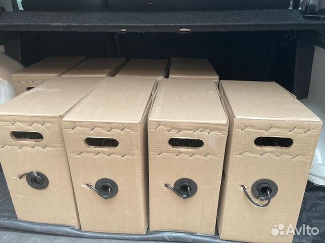 Кабель витая пара utp 5e медь внешний (0,52мм)