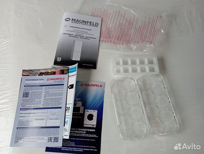 Холодильник maunfeld MFF200NFW