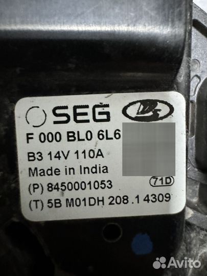 Генератор на ваз granta fl