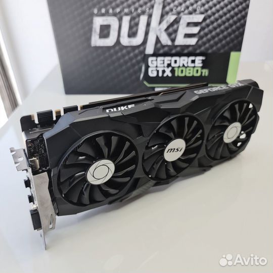 Видеокарта MSI GeForce GTX 1080 Ti duke 11G