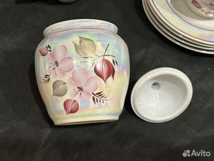 Чайный сервиз ручная роспись СССР