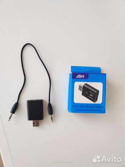 Адаптер usb bluetooth 5.0 AUX для авто и тв