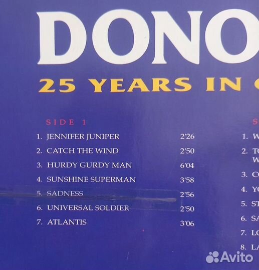 Donovan фирменный винил